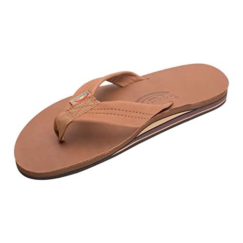 【並行輸入品】Rainbow Sandals (レインボーサンダル) レディース ダブルレイヤー プレミアレザーサンダル アーチサポート付き,の画像