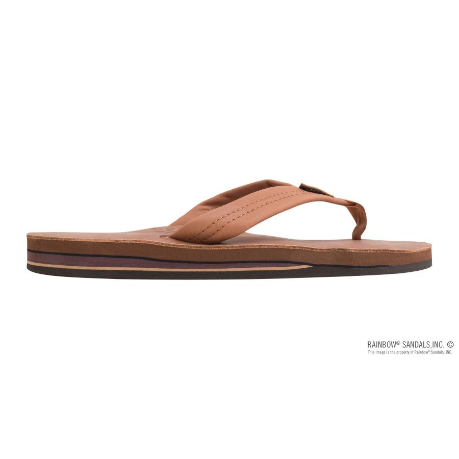 【並行輸入品】Rainbow Sandals (レインボーサンダル) レディース ダブルレイヤー プレミアレザーサンダル アーチサポート付き,の画像