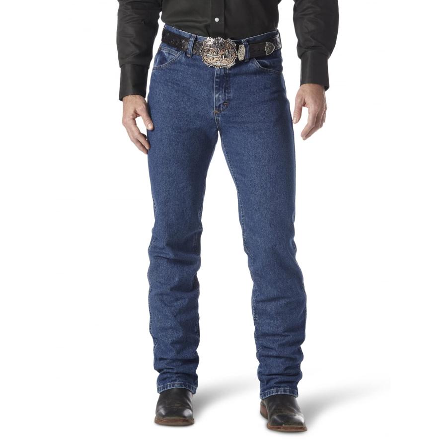 【並行輸入品】Wrangler Men's Premium Performance Cowboy Cut Slim Fit Jean， Dark