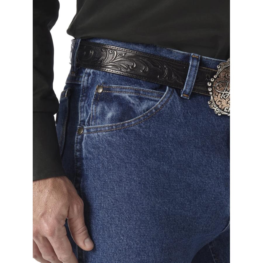 【並行輸入品】Wrangler Men's Premium Performance Cowboy Cut Slim Fit Jean， Dark