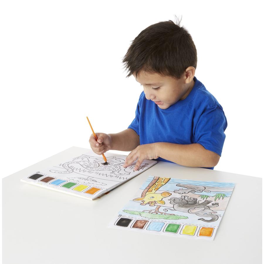 【並行輸入品】Melissa & Doug 水入り塗料 サファリ [] Melissa & Doug Paint with Water_3