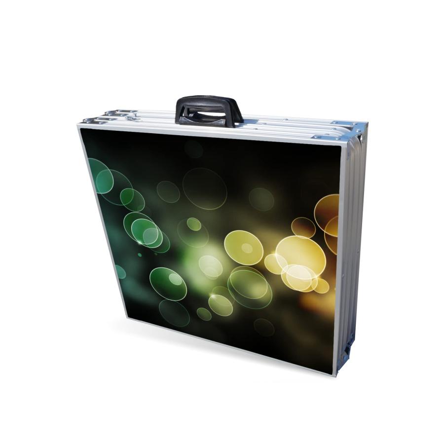 【並行輸入品】PartyPongTables.com プロフェッショナルビアポンテーブル8フィート カップ穴＆LEDライトのオプション付きの画像