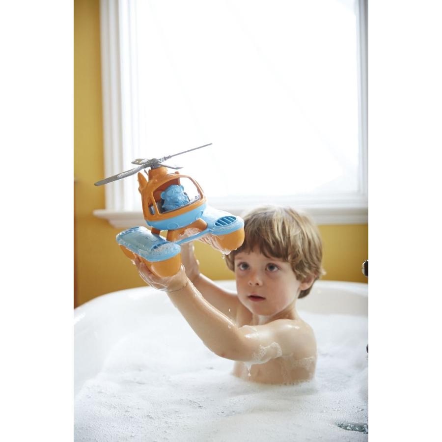 並行輸入品】Green Toys (グリーントイズ) 水上ヘリコプター オレンジ