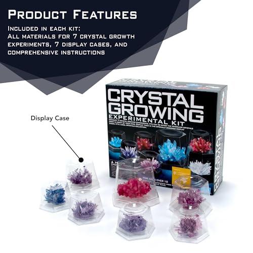 【並行輸入品】4M 5557 クリスタル培養科学実験キット 簡単DIY ステムトイ 実験標本 4M 7 Crystal Growing Scie_7