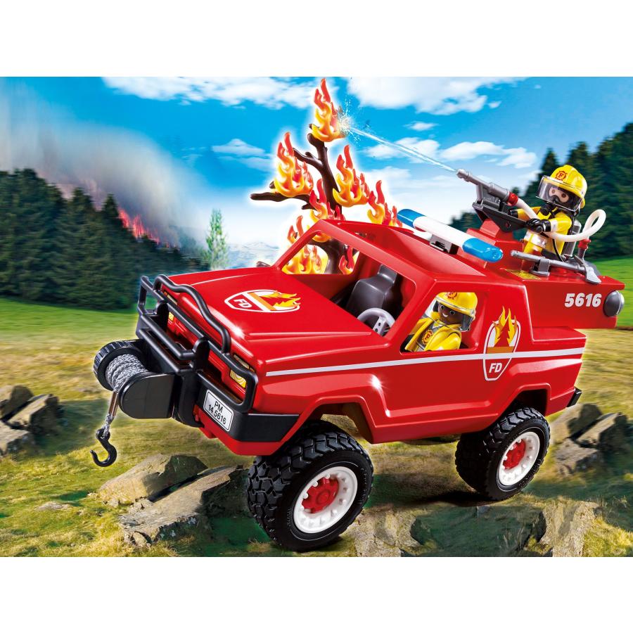 【並行輸入品】[プレイモービル]PLAYMOBIL〓 PLAYMOBIL Fire Terrain Truck 5616 [] Pla_6