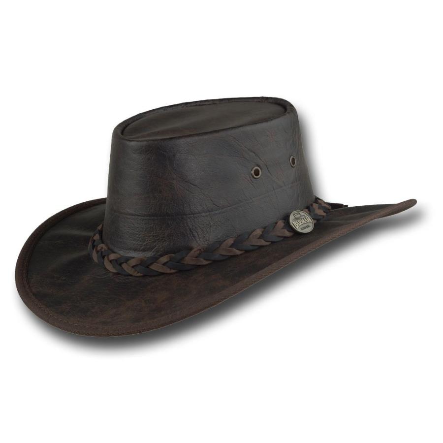 【並行輸入品】Barmah Hats HAT メンズ US サイズ: Large Barmah Hats Vintage Kangaroo Le