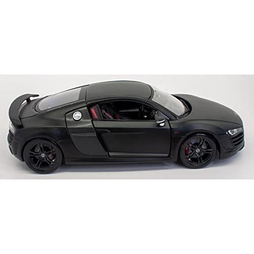 並行輸入品】Audi R8 GT Matt Black 1/18 Diecast Car Model by Maisto 