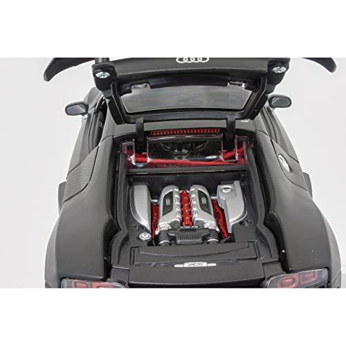 並行輸入品】Audi R8 GT Matt Black 1/18 Diecast Car Model by Maisto 