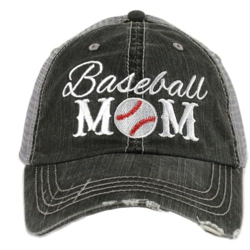 【並行輸入品】KATYDID Baseball Mom 野球帽 トラッカーハット レディース スタイリッシュ キュート スポーツハット， グレー_1