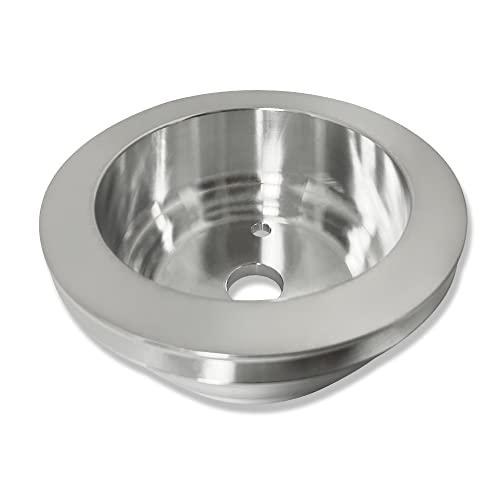 【並行輸入品】DEMOTOR PERFORMANCE 光沢仕上げ シングルグルーブ クランク プーリー ロングウォーターポンプ LWP SBCス_7