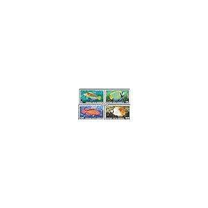 【並行輸入品】Papua Guinea 315 318 (Complete.Issue.) 1976 Fish (Stamps for Col