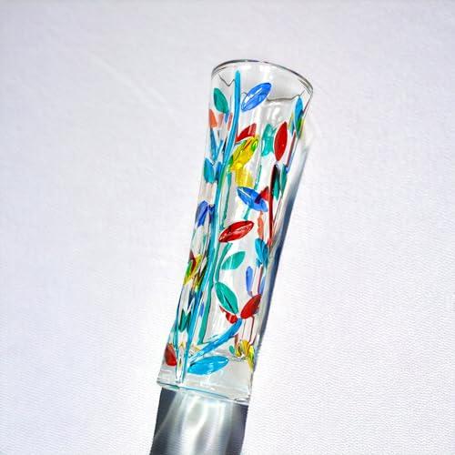 並行輸入品】ムラーノガラス 生命の樹 花瓶 (小) イタリア製 手