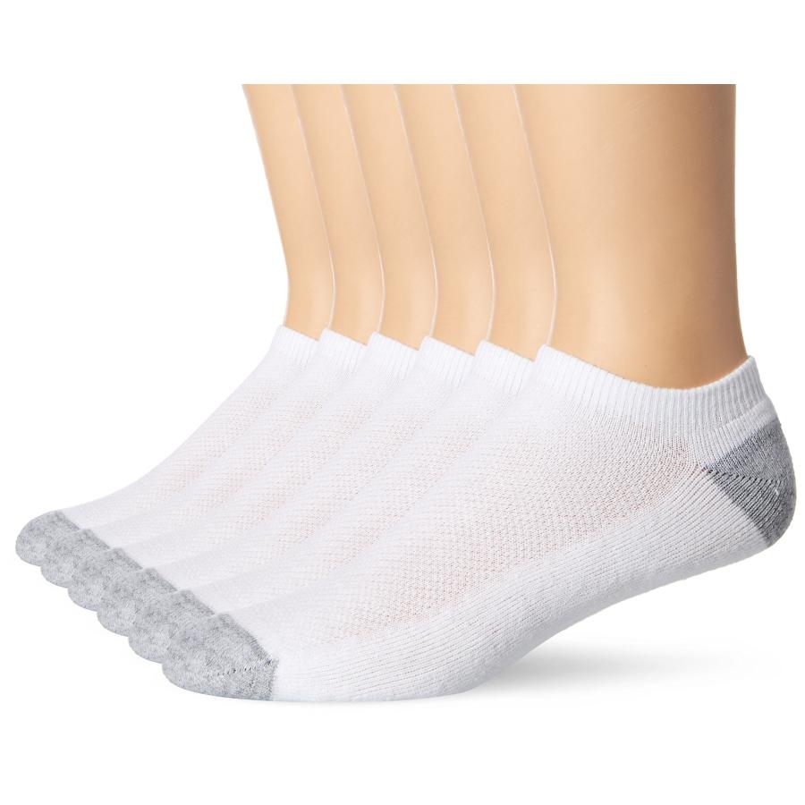 【並行輸入品】Hanes メンズ FreshIQ X Temp 快適 クール ノーショウ 6枚パック US サイズ: Shoe Size: 6 | 