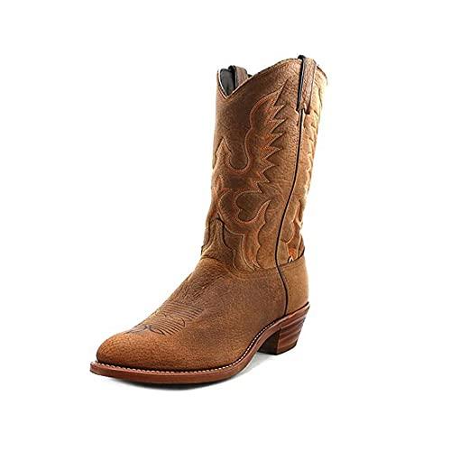 並行輸入品】Abilene メンズ バイソン レザー ウエスタンブーツ 6404 