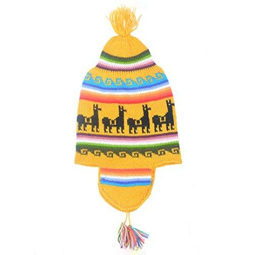 【並行輸入品】Gamboa HAT ユニセックス・アダルト US サイズ: One Size カラー: イエロー Gamboa Alpaca H |  | 01