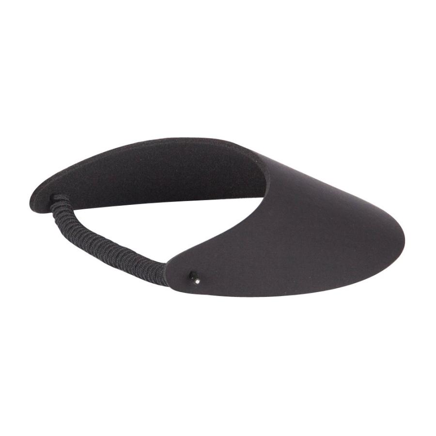 【並行輸入品】Otto ファブリックフォーム サンソフトバイザー US サイズ: One Size カラー: ブラック OTTO Fabric |  | 09