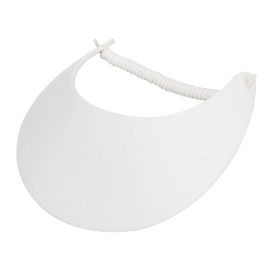 【並行輸入品】ファブリックフォーム サンストリングバイザー ホワイト Fabric Foam Sun String Visor, White | 