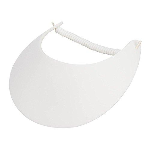 【並行輸入品】ファブリックフォーム サンストリングバイザー ホワイト Fabric Foam Sun String Visor, White |  | 01