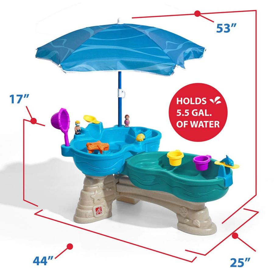 並行輸入品】Step2 スピル＆スプラッシュ 水面 ウォーター・テーブル