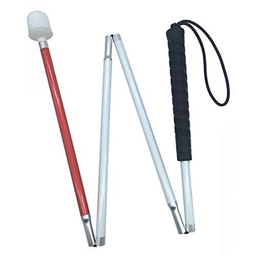 並行輸入品】Aluminium Mobility Folding Cane For the Blind (Folds