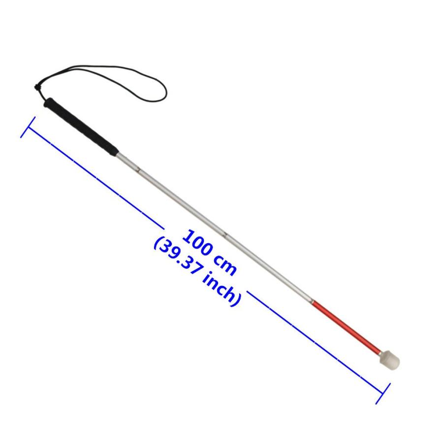 その他 cane 並行輸入品】Aluminium Mobility Folding Cane For the Blind (Folds