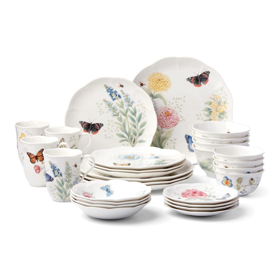並行輸入品】レノックス 28 作品 蝶 メドー 古典的な 食器