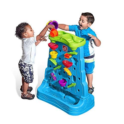 【並行輸入品】step2 Waterfall Discovery壁プレイセットfor Toddlers   キッズアウトドアアクティビティ水スプの画像