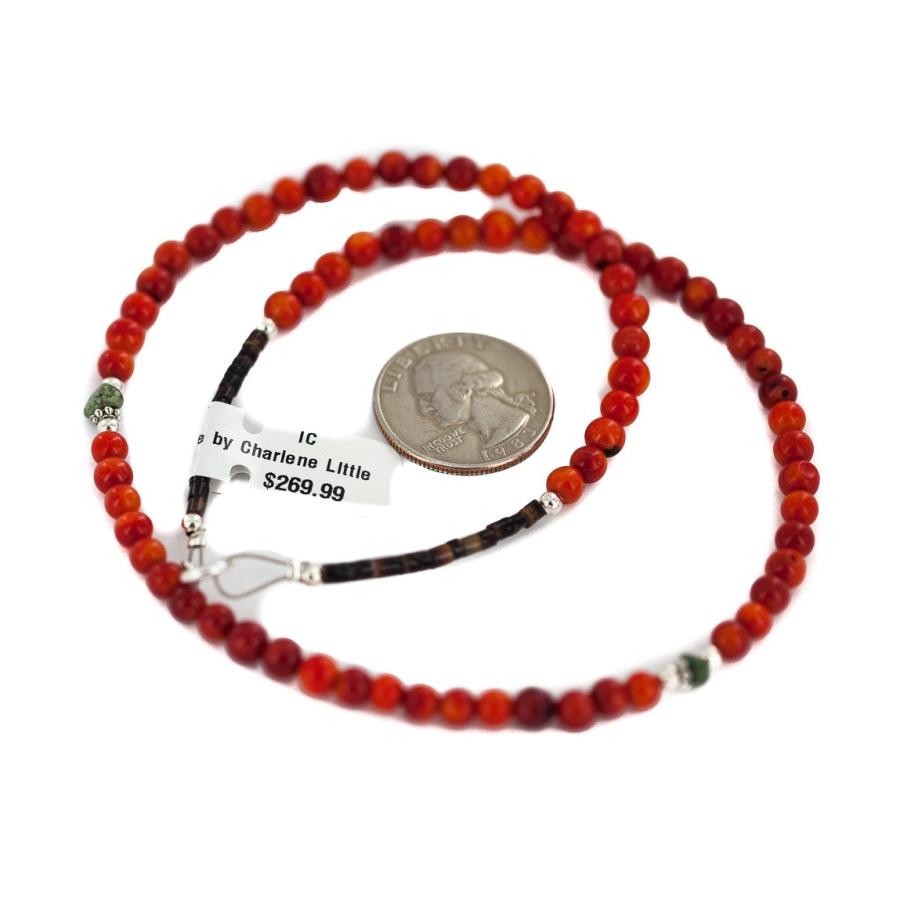 【並行輸入品】delicate $ 270小売タグAuthentic Made by Charlene Little Navajoシルバー天然タ_9