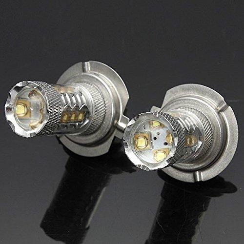 【並行輸入品】KaTur 2個80W H7ホワイトクリーLEDキセノンDRLアウディTT用フォグライトヘッドライトバルブBMW /ランドローバー_6