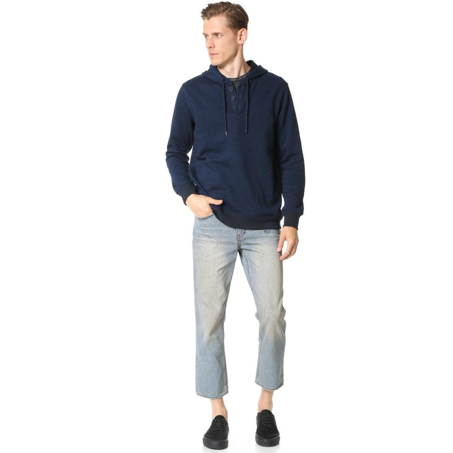 【並行輸入品】RVCA メンズ ノーウェーブフラッドジーンズ US サイズ: 32 カラー: ブルー RVCA Men's Cotton Flo