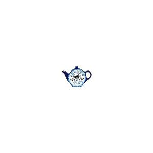 【並行輸入品】Polish Pottery Tea Bag Holder   Boo Boo Kittyの画像