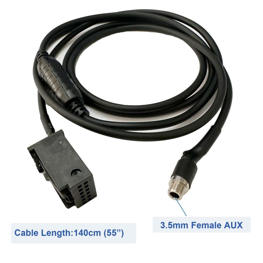 並行輸入品】BMW AUX入力メスケーブル AUX オーディオアダプター