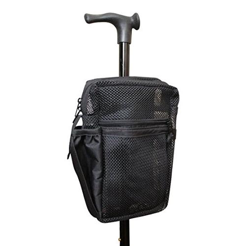 【並行輸入品】Cane Buddy Secure Pouch， Accessory Bag for Cane， Walker， Crutc