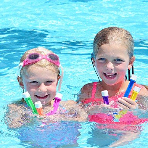 【並行輸入品】Diving Rings Durable Swim Dive Toys Colourful Pool Sink Ring Toys_4