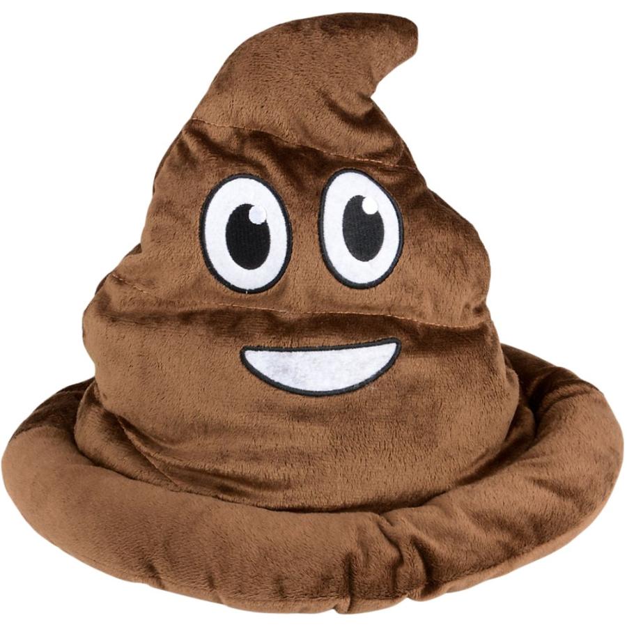 【並行輸入品】Rhode Island Novelty ブラウン 顔文字のうんち帽子 Rhode Island Novelty Brown Em_2