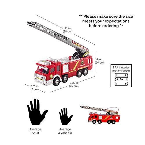 【並行輸入品】Fire Truck Toy Rescue with Shooting Water, Lights and Sirens Sounの画像