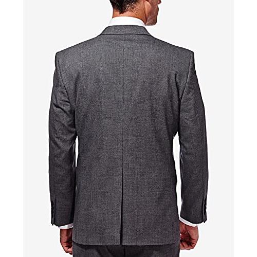 【並行輸入品】[Haggar] SUIT メンズ US サイズ: 58R カラー: グレイ Haggar Men's Premium Stretの画像