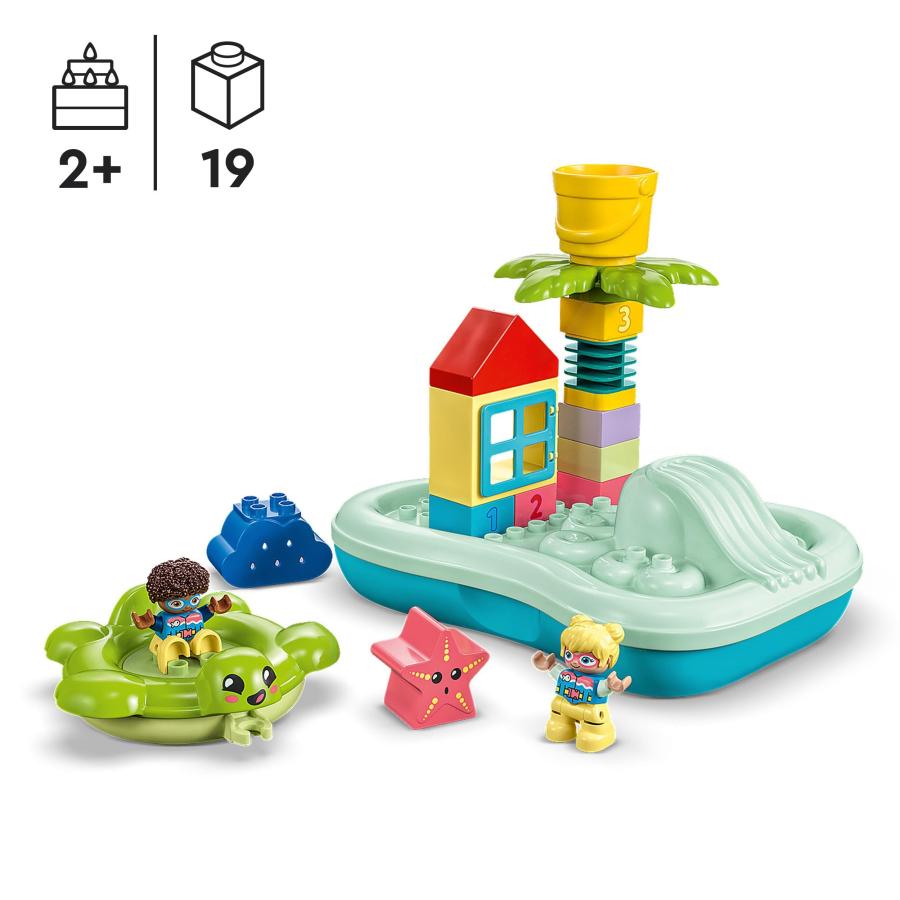 【並行輸入品】レゴ(LEGO) デュプロ デュプロのまち ウォーターパーク 10989 おもちゃ ブロック プレゼント幼児 赤ちゃん ごっこ遊びの画像