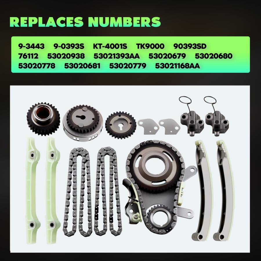並行輸入品】SCITOO タイミングチェーンキット (JTEC Gear) 自動車用