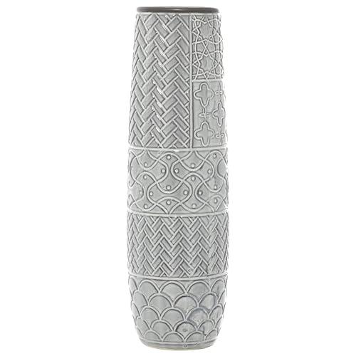 【並行輸入品】Deco 79 セラミック装飾花瓶 センターピース花瓶 様々なパターンの花瓶、ホームデコレーション用花瓶 7インチ x 7インチ_1