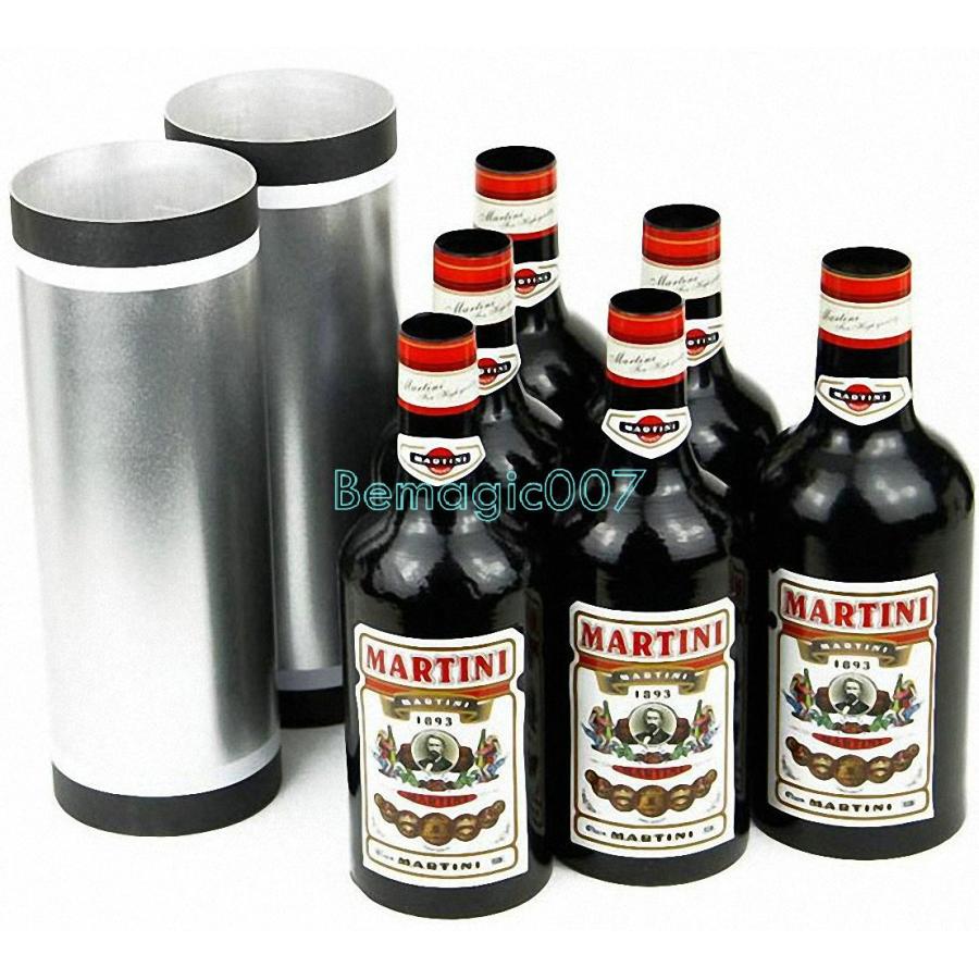 並行輸入品】Stage Magic Tricks 乗算ボトル ブラック 6本 Stage