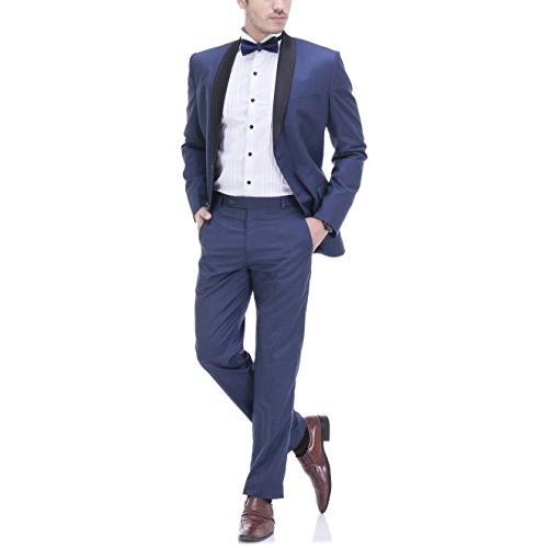 【並行輸入品】Tag 7 Men's Regular Fit Suit 40 Blue Tag 7 Men's Regular Fit Suitの画像