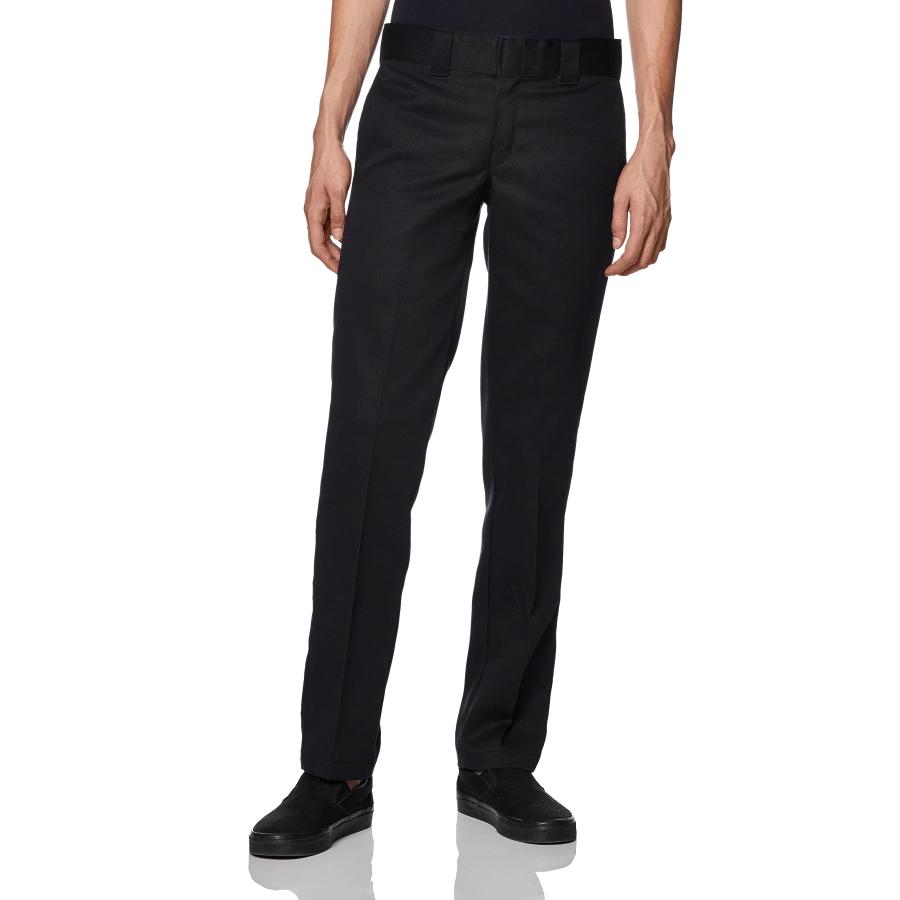 新品Dickies×RHC ストレッチコットン ストレートフィット パンツ黒 Dickies for RHC Ron Herman 別注ストレッチコットンパンツの新