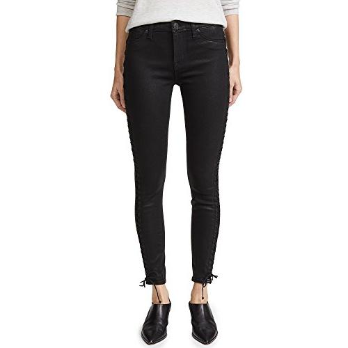 【並行輸入品】Hudson Jeans Women's The Stevie Midrise Cont Lace Up Skinny 5 Pocの画像