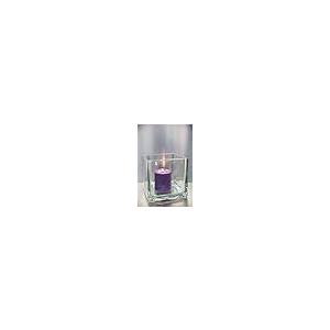 【並行輸入品】Richland スクエアガラスキューブ花瓶 6インチ 12個セット Richland Square Glass Cube Vasの画像