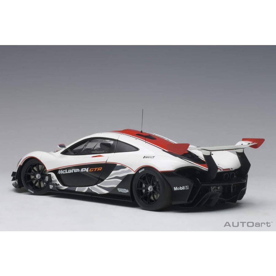 並行輸入品】AUTOart 1/18 マクラーレン P1 GTR ホワイト/レッド