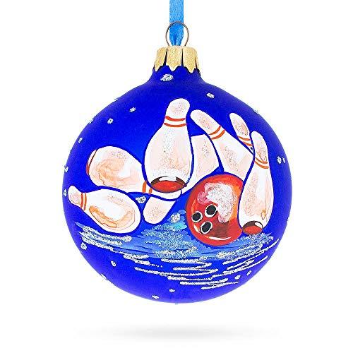 【並行輸入品】Strike! Bowling Blown Glass Ball Christmas Ornament 3.25 Inches_9