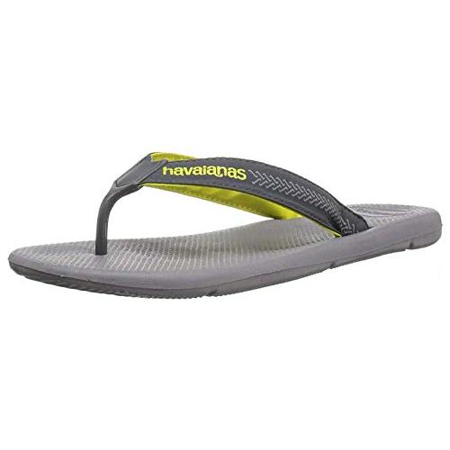 並行輸入品】Havaianas Surf Pro Sandal Steel Grey/Grey bra 43/44