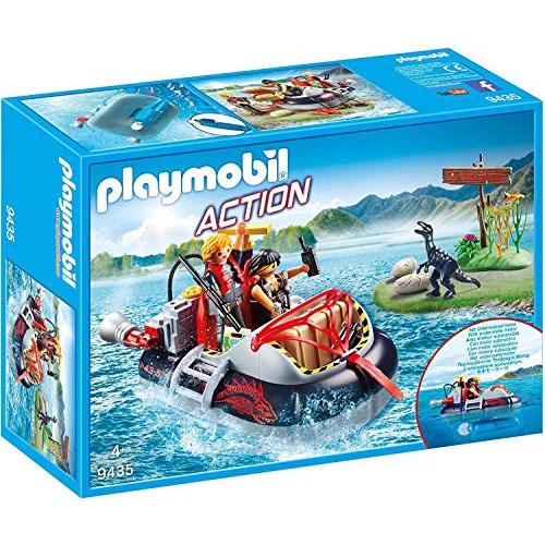【並行輸入品】Playmobil Dino ホバークラフト 水中モーター付き Playmobil Dino Hovercraft with Unの画像