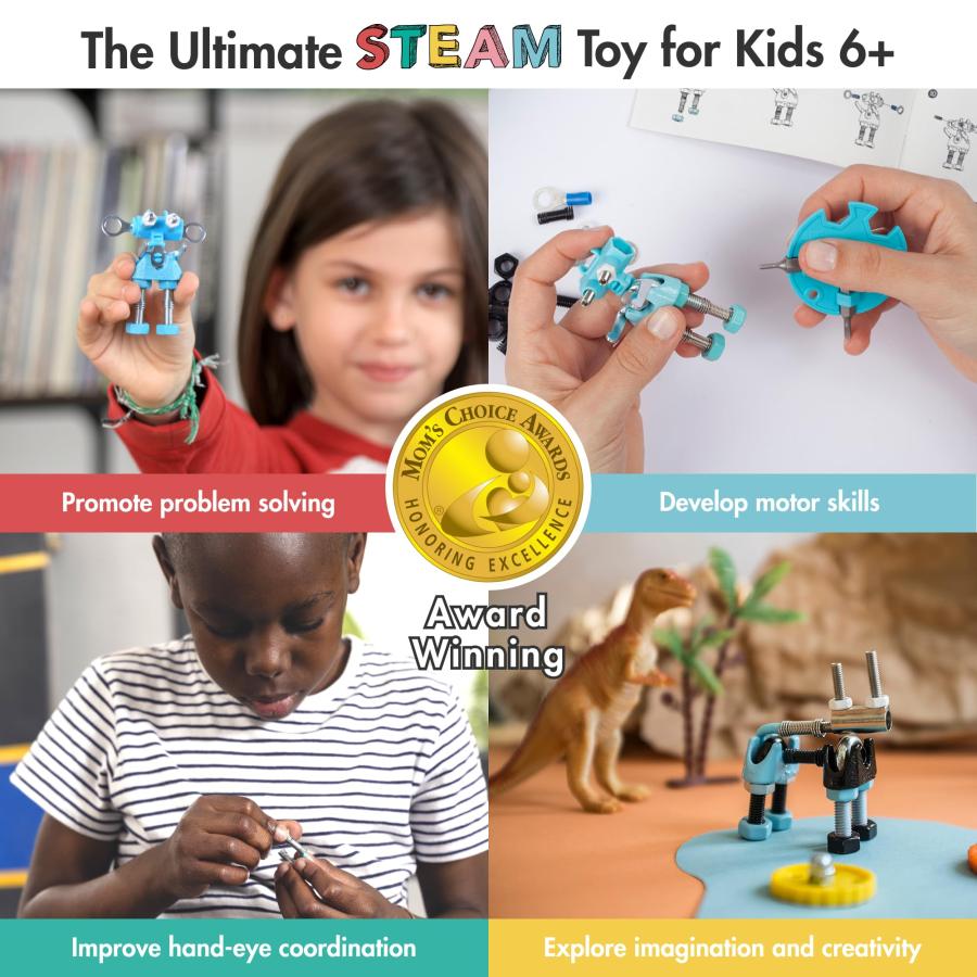 【並行輸入品】The Off Bits CareBit Build Your Own Robot Toy Construction Set,の画像